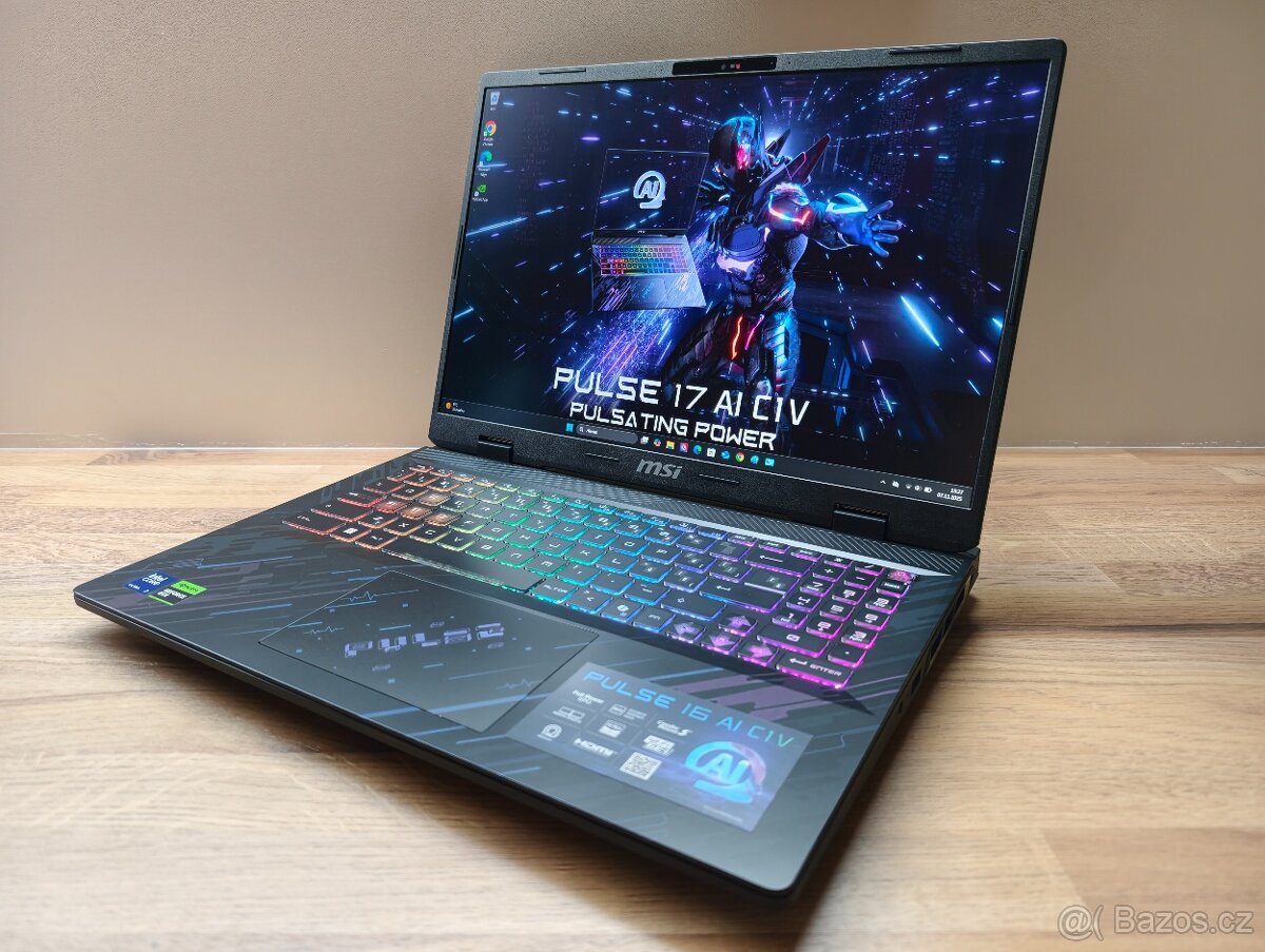 240HZ 16"_MSI PULSE 16 AI C1V_U7-155H_32GB_RTX 4070 8GB - 3