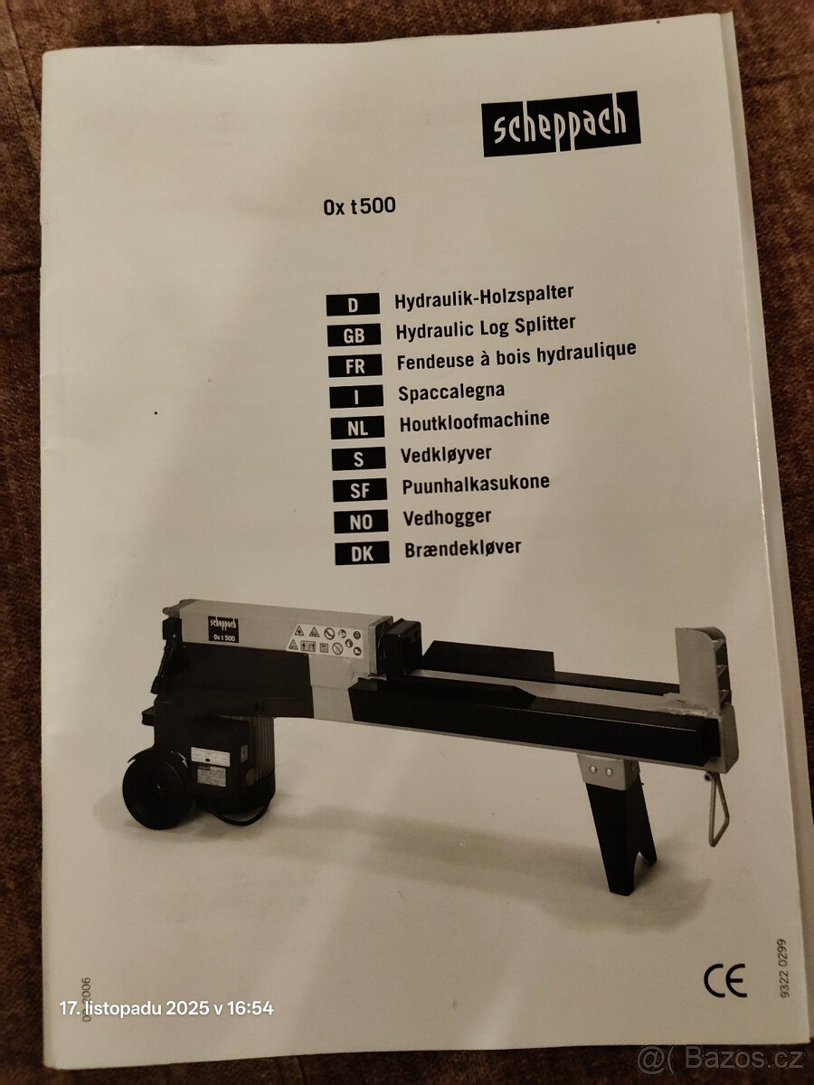 Štípačka na dřevo 5 tun - 3