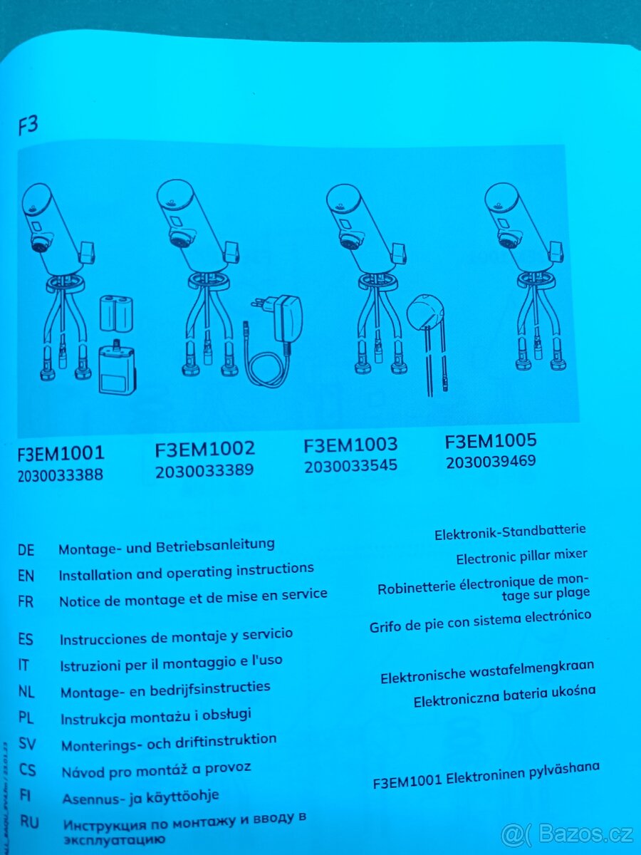 Nová vodovodní bezdotyková baterie - 3