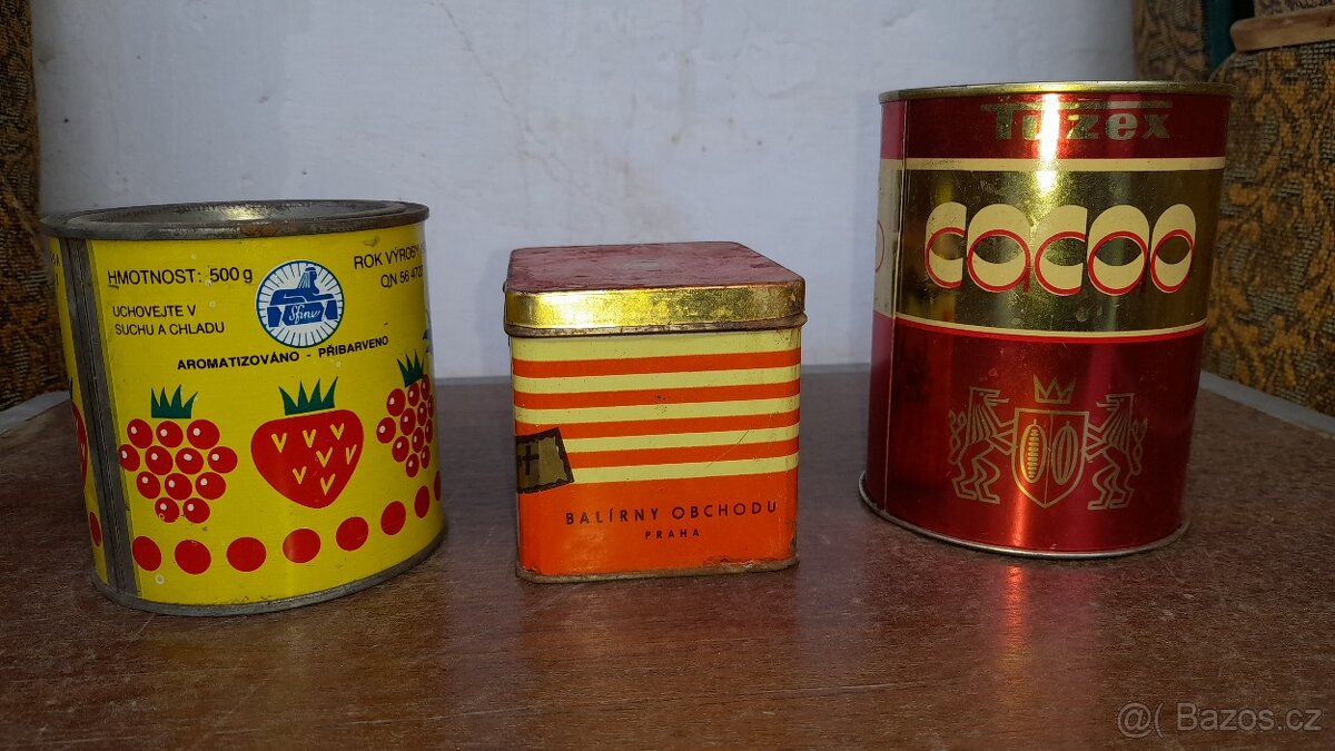 Staré plechovky - 3