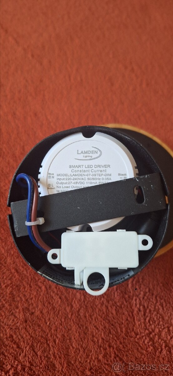 Led osvětlení dřevo 2 ks nové - 3