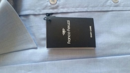 Pánská košile krátký rukáv vel 39 nemačkavá úprava - 3