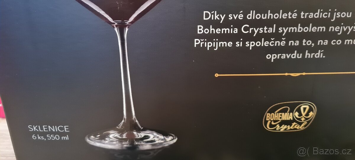 Bohemia Crystal sklenice na víno 550 ml 6ks - 3