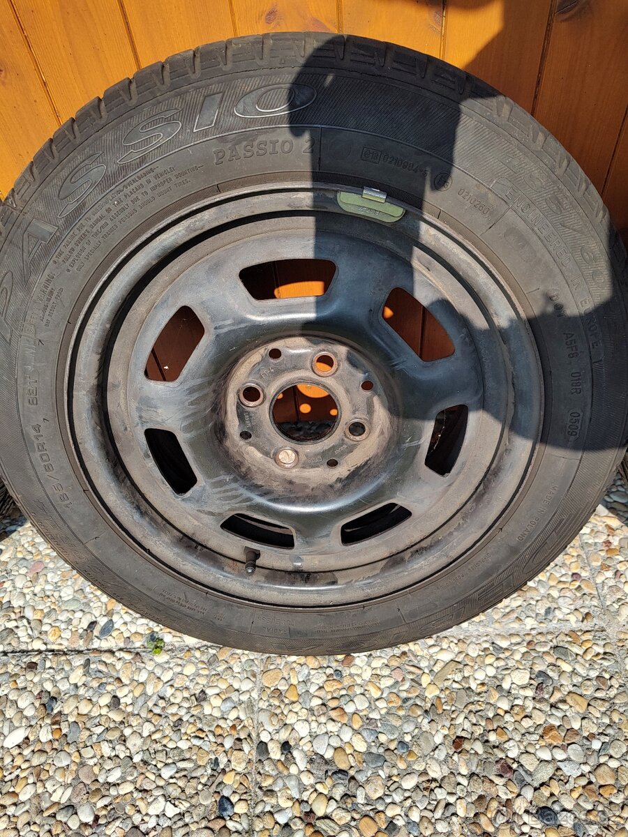 185/60 R14 kompletní kola 4× - 3