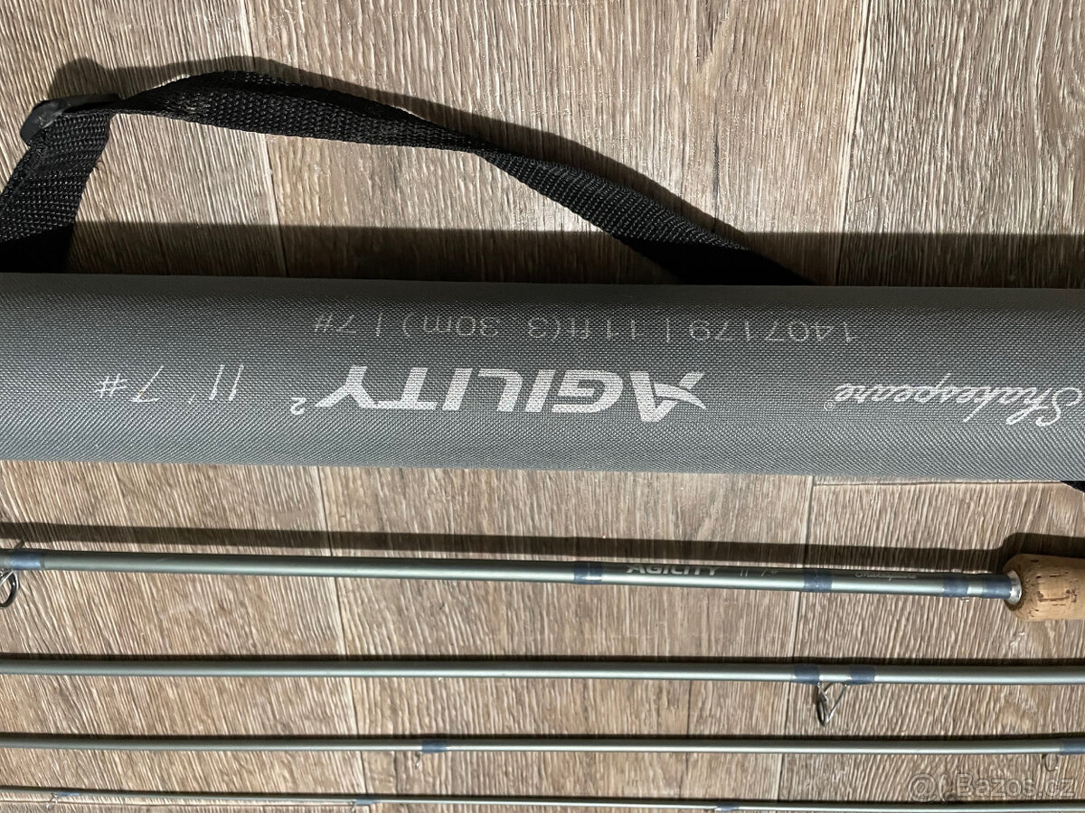 Muškařský prut 11ft (3,3m) 7# - 3