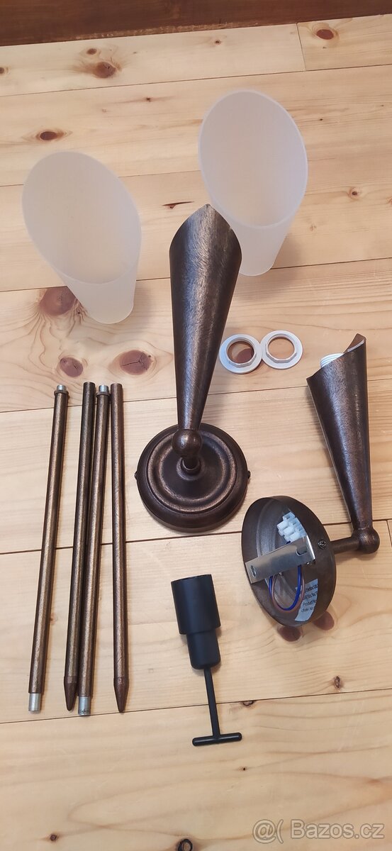 Svítidla na zeď - louče - 3