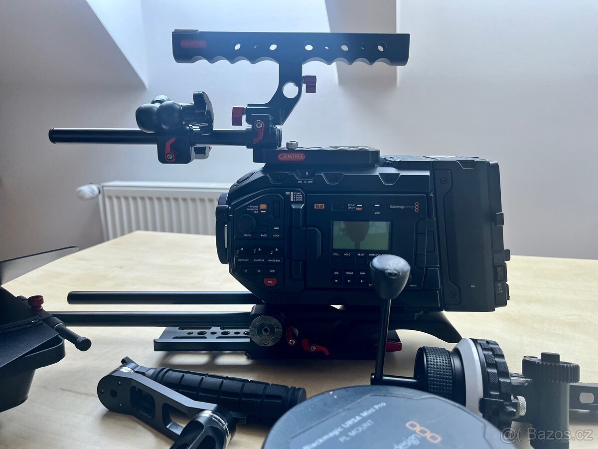 Blackmagic URSA mini Pro G2 / EF / CAMTREE RIG - 3