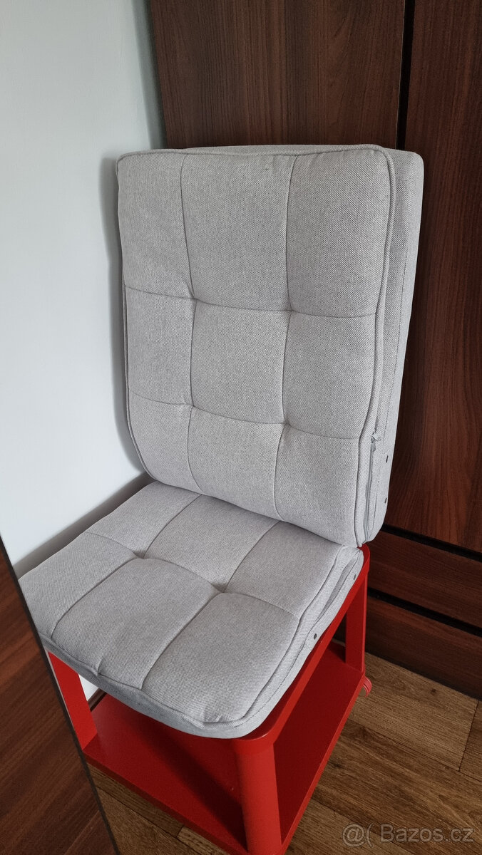 Židle k psacímu stolu do 150kg, kancelářské křeslo, šedá - 3