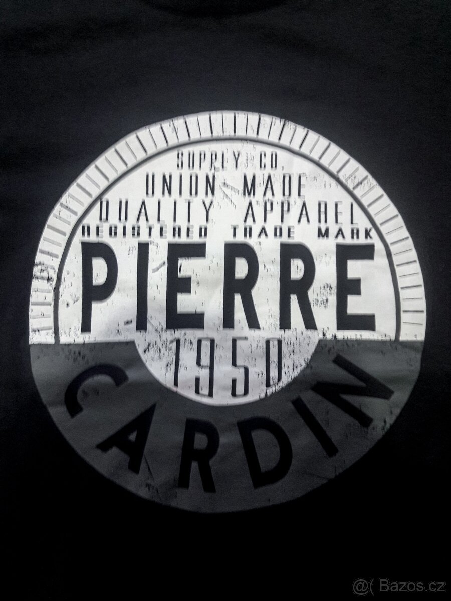 Černé tričko / triko Pierre Cardin - vel. XS - 3