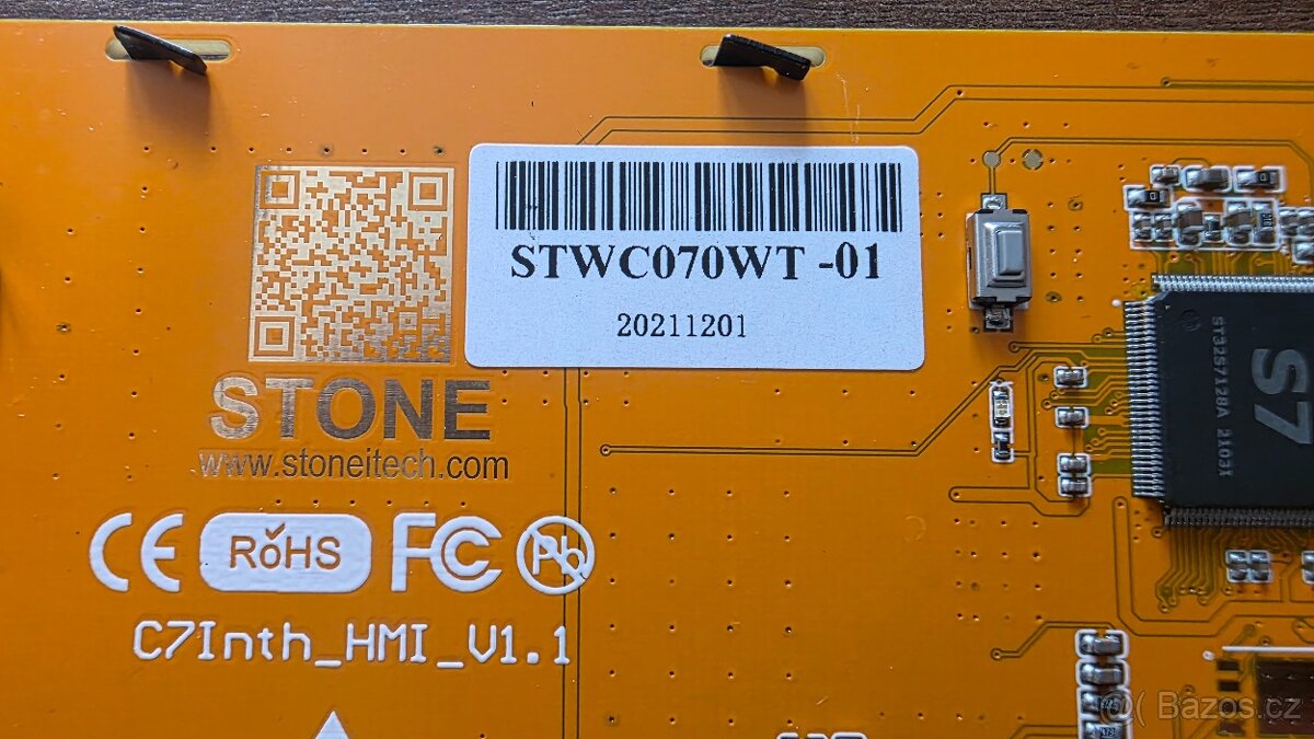 7" HMI displej STONE STWC070WT-01 (Kompletní vývojový - 3