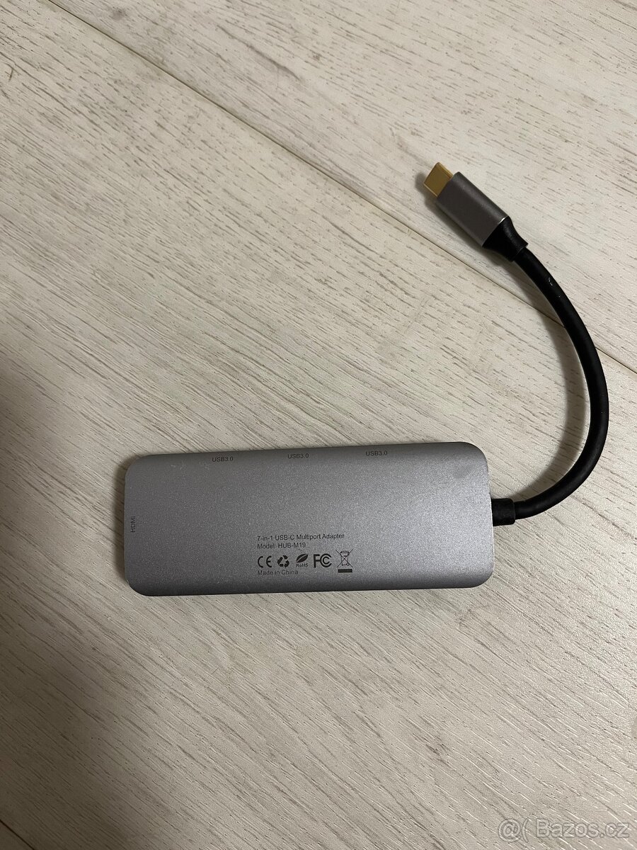 Rozbočovač USB-C 7v1 Choetech - 3