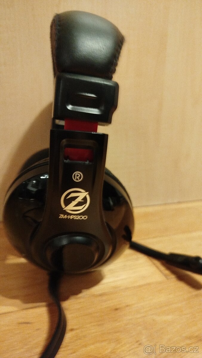 Herní sluchátka Zalman ZM-HPS200 s mikrofonem - 3