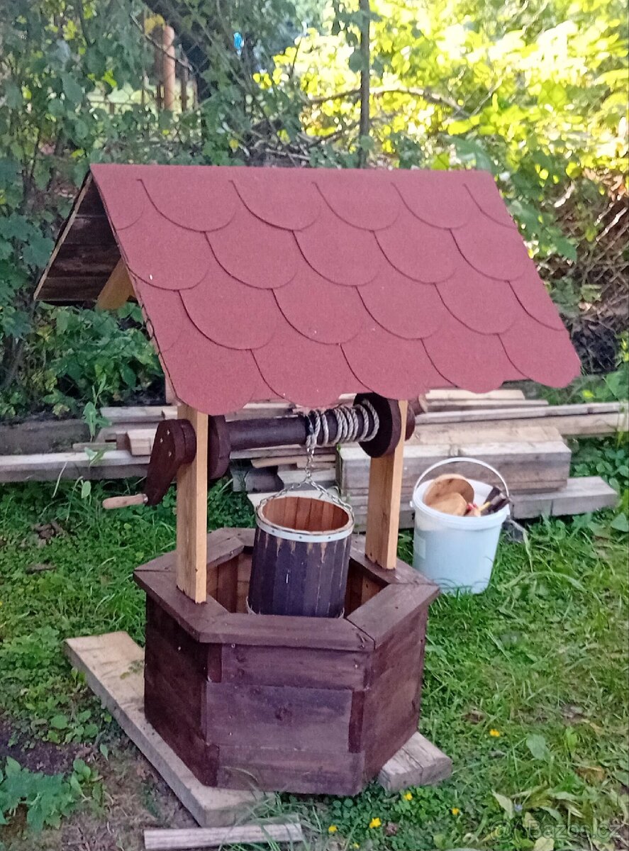 Dekorace Studna/Rumpál - 3