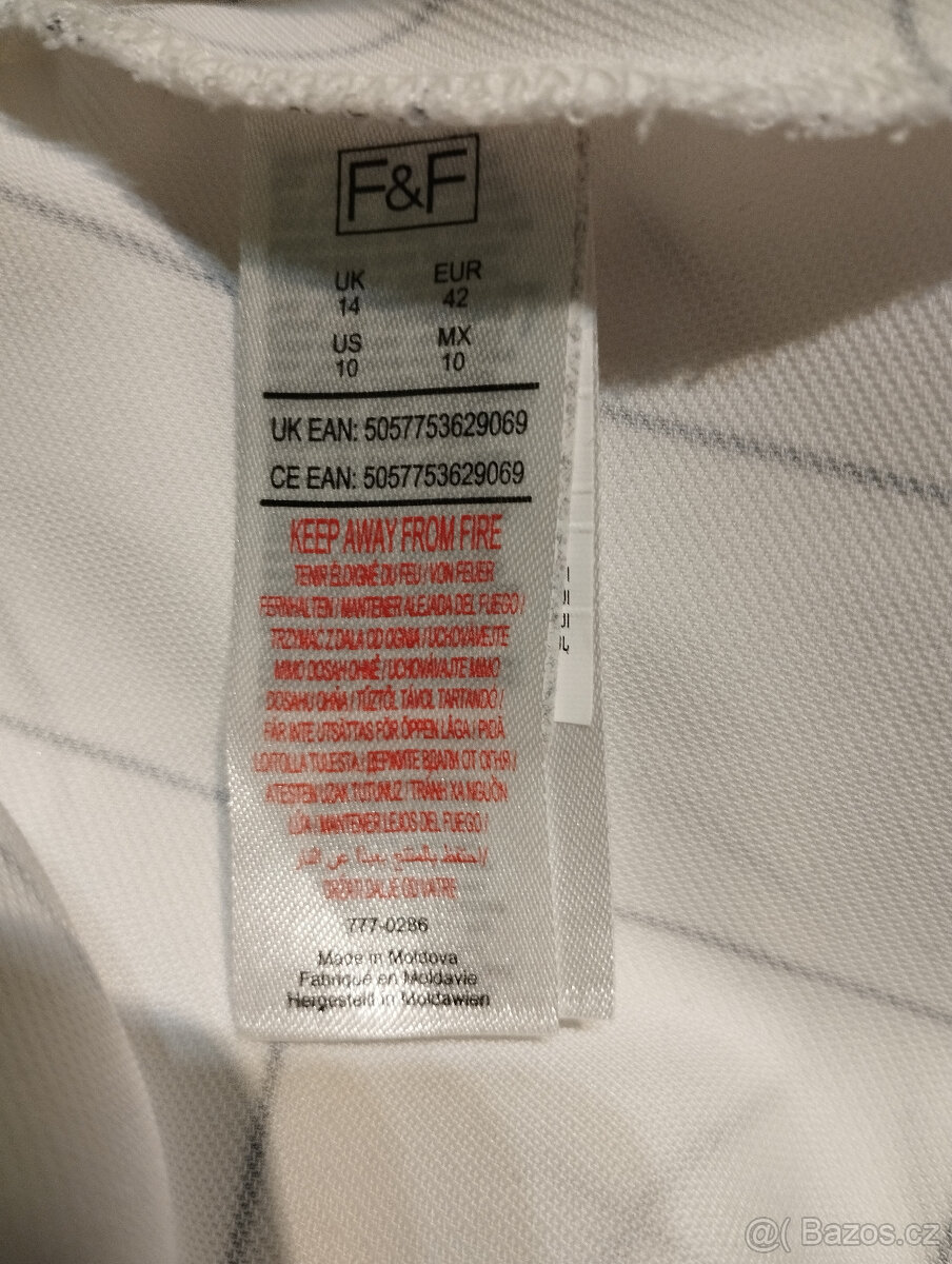 halenka / blůzka, vzor kostka - 3