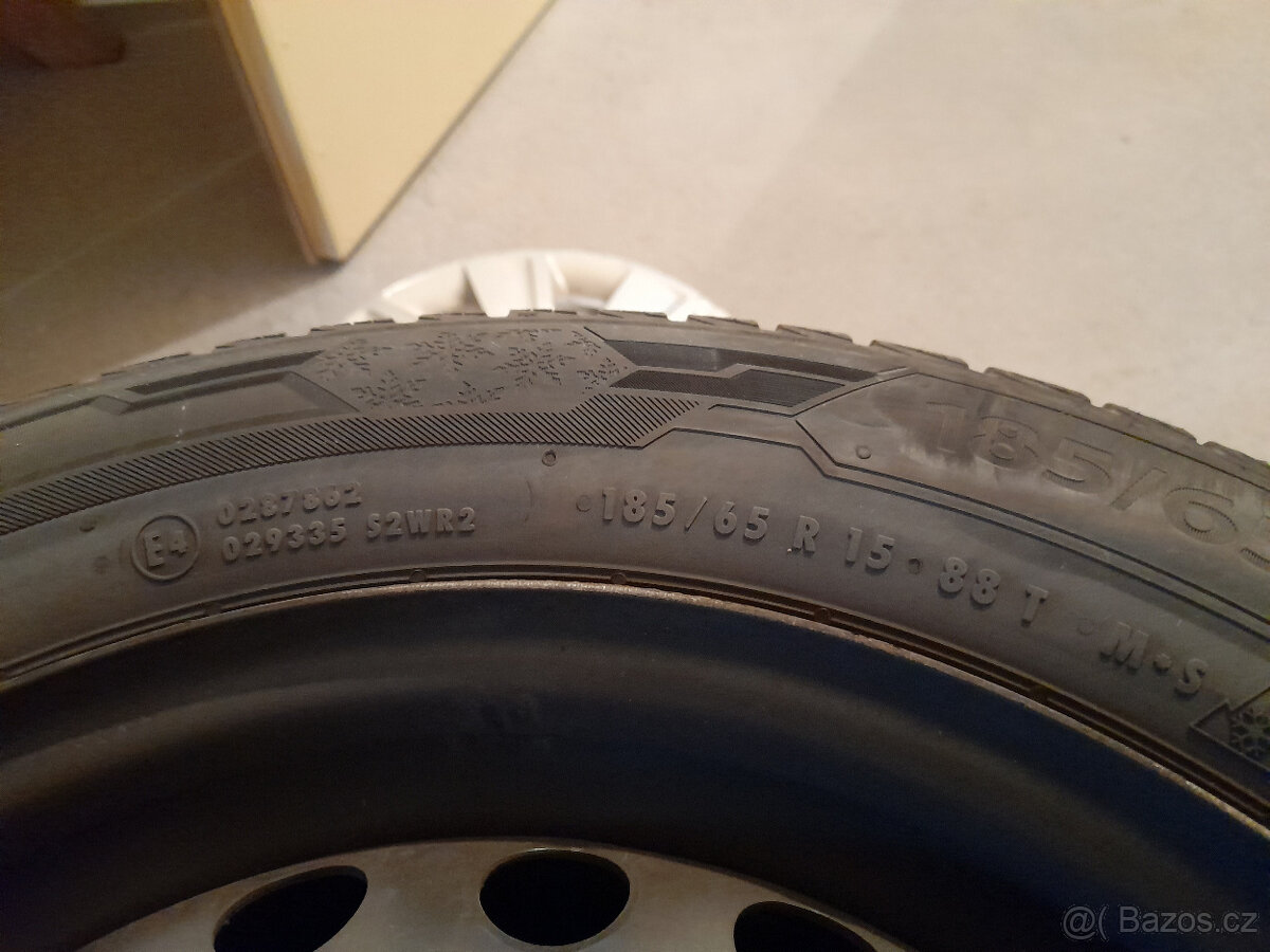 4x zimní 185/65 R15 Barum Polaris na KIA - 3