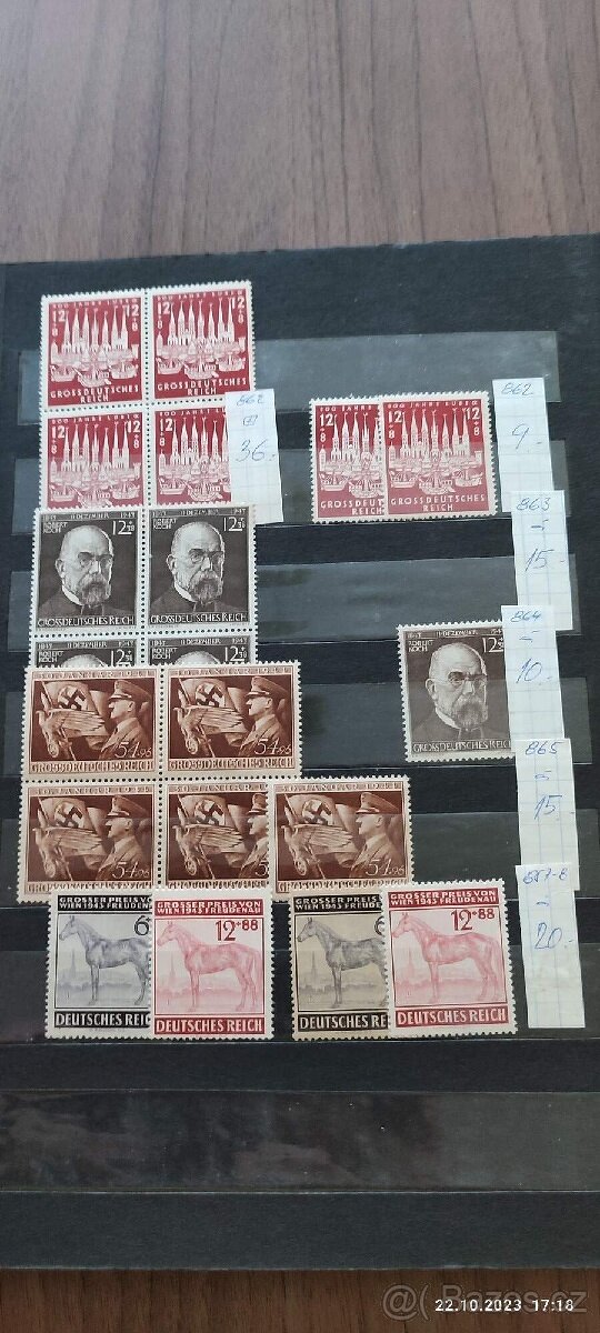 Prodám album filatelie c.60 GrossDeutsches Reich - 3