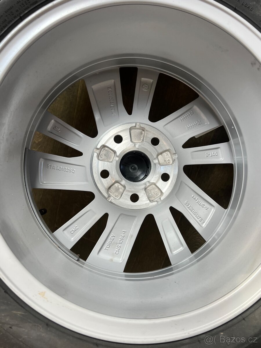 Vw Touran 5TA025Q číslo dílu originál díl. Noví disk+pneu - 3