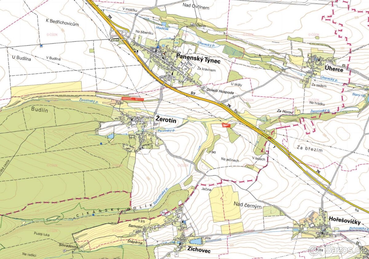 Zemědělská půda, prodej, Žerotín, Louny - 3