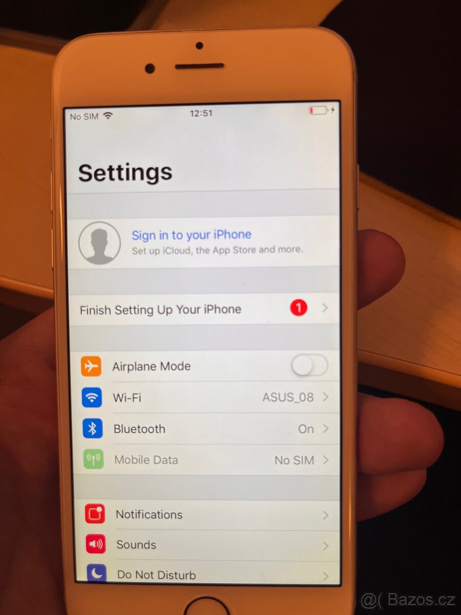 iPhone 6 16 GB battery 70%, missing sim-tray - 3