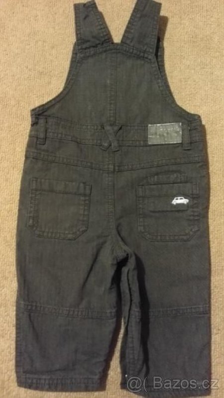 Černé laclové rifle pro prcky - 3