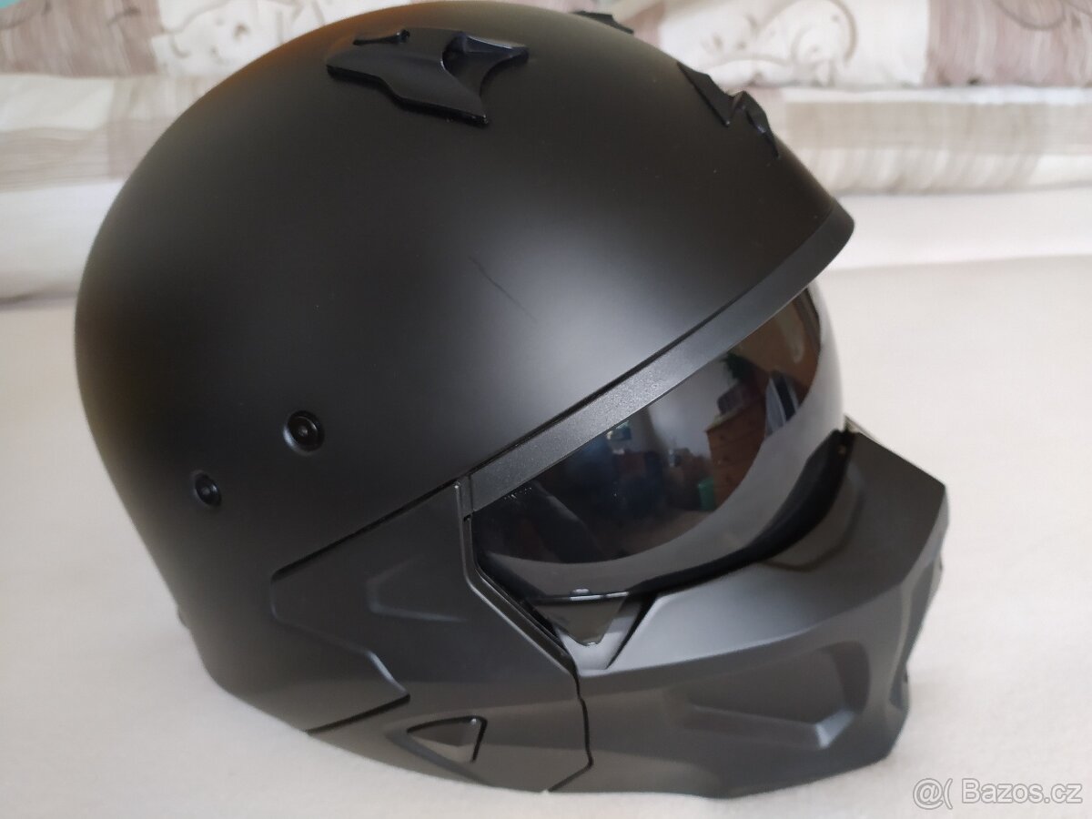 Přilba scorpion Covert-X Solid černá matná XL - 3