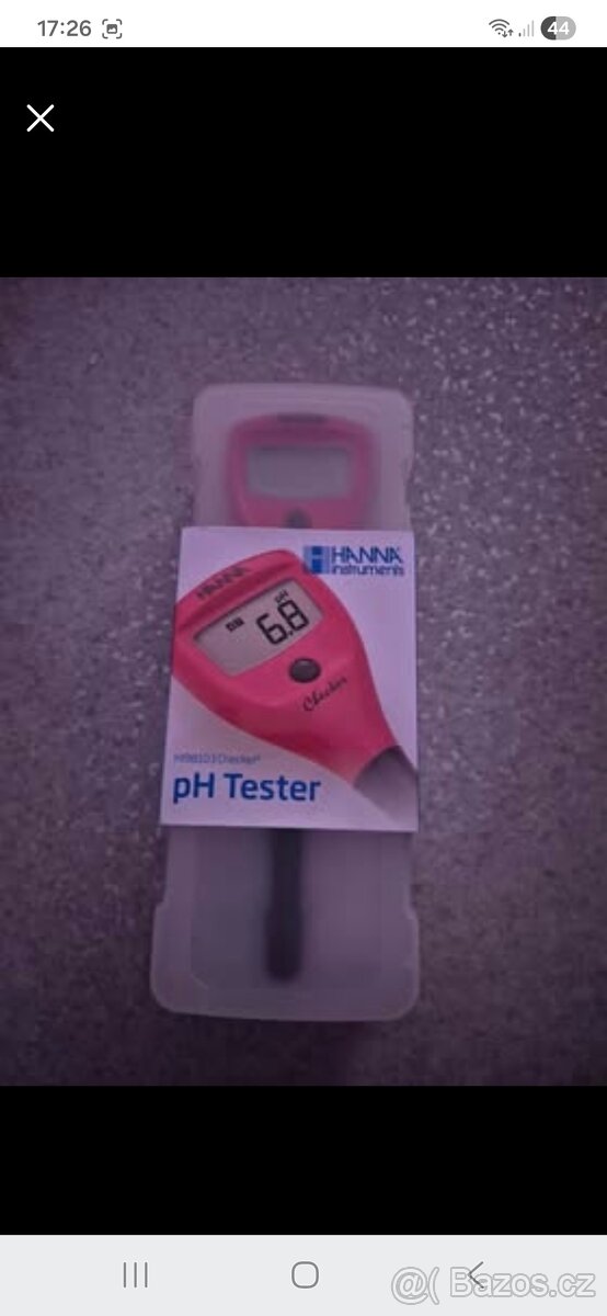 Prodám nový ph Tester Hanna HI98103 - 3