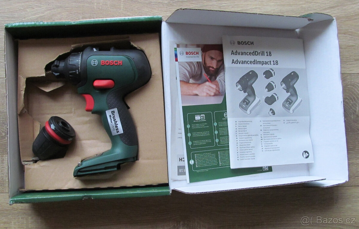 Aku vrtací šroubovák Bosch AdvancedDrill 18 bez aku - 3