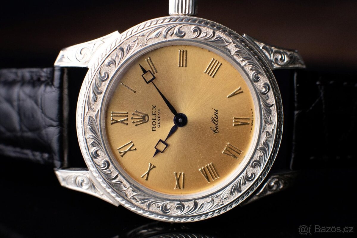 Jedinečné švýcarské hodinky ROLEX Cellini 1950 - 3