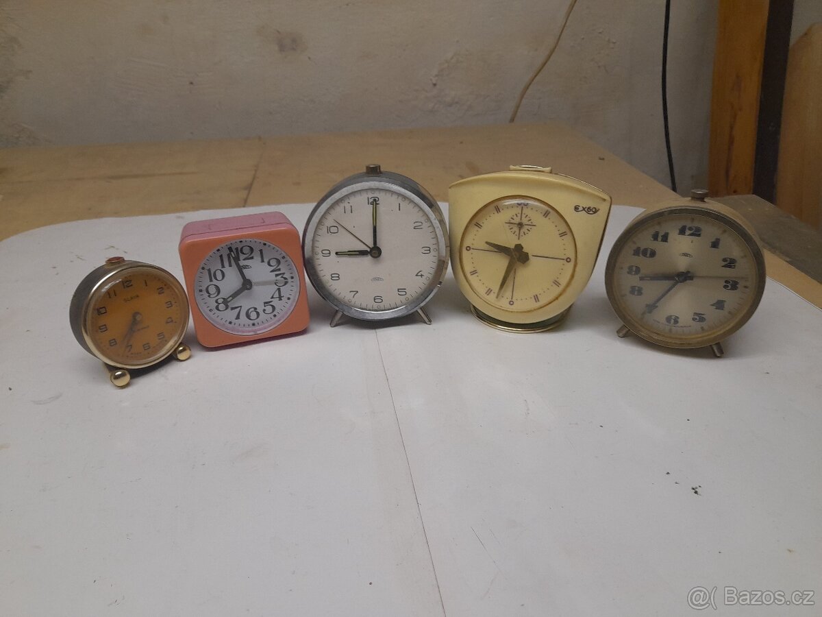 Historické kuchyňské hodiny a budíky. - 3