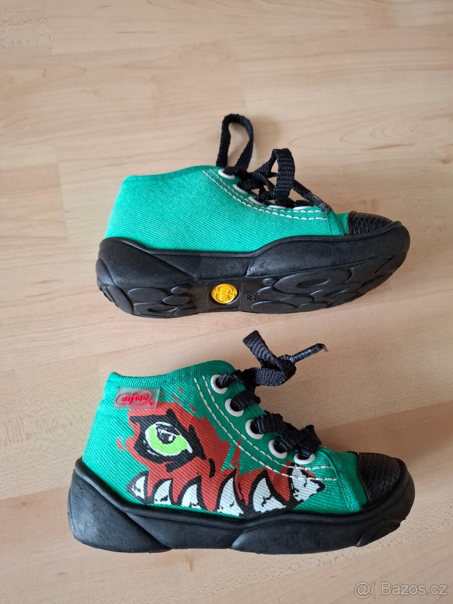 Tenisky plátěnky kecky Befado velikost 22 - 3