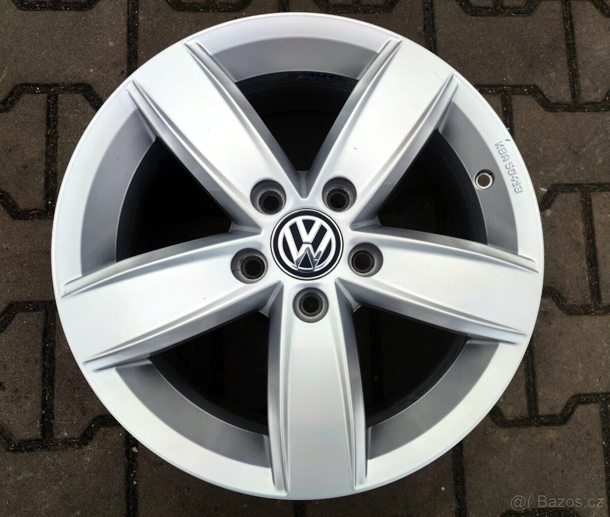 Alu kola originál Volkswagen Touran II 5x112 R16 Corvara - 3