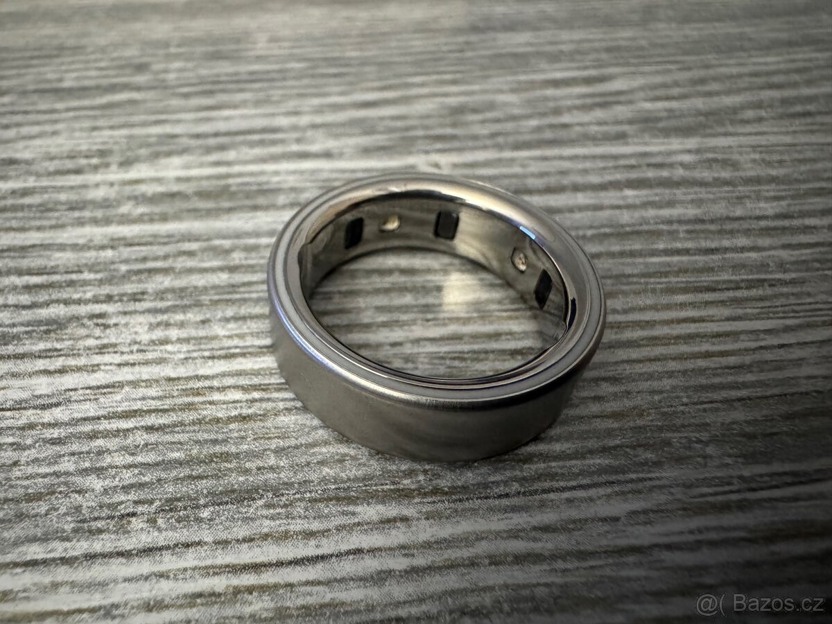 Oura ring 4 brushed silver vel. 11 - 3