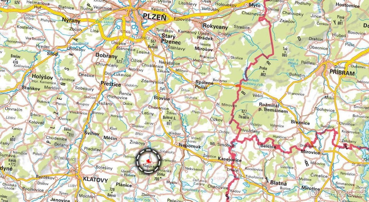 Zemědělská půda, prodej, Neurazy, Plzeň jih - 3