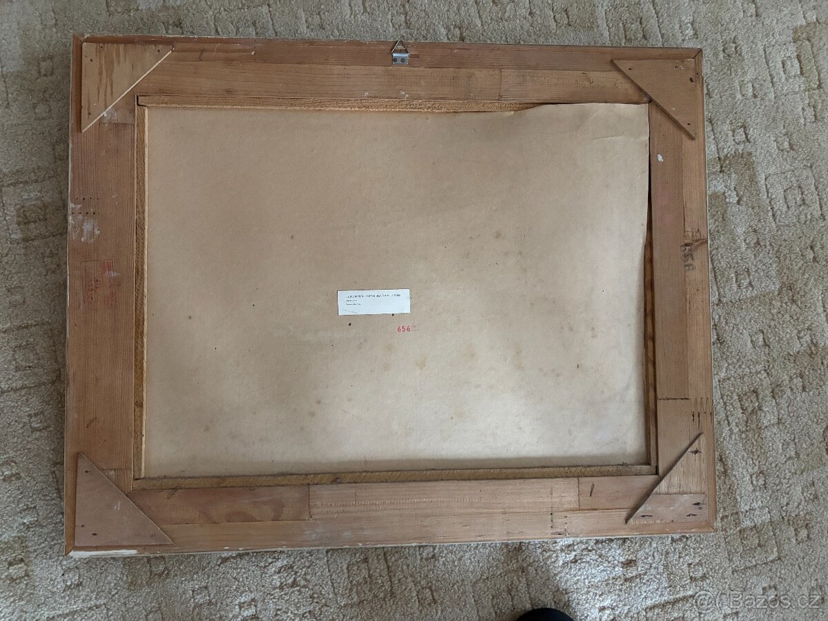 Obraz Julius Mařák: Vnitřek lesa - replika - 3