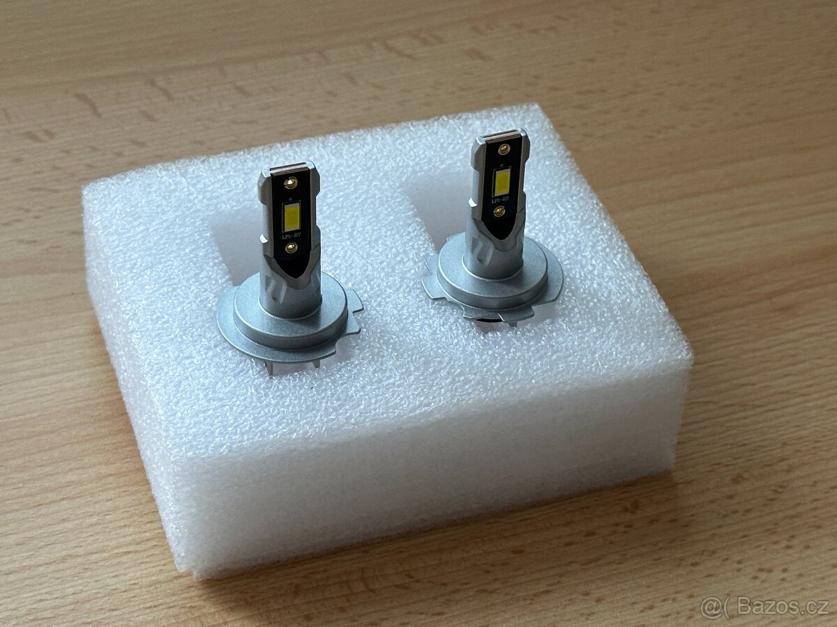 Prémiové LED žárovky ( H7 / 6000K / 100W ) - 3
