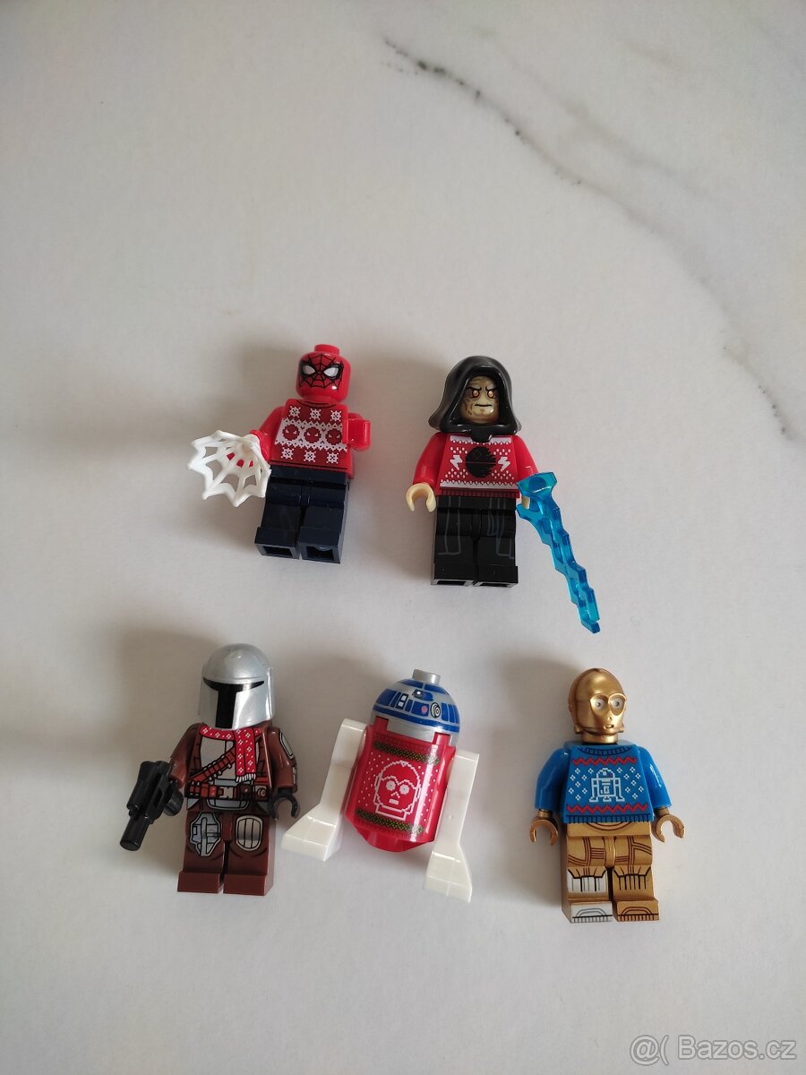 Vánoční figurky ke stavebnici lego - 3