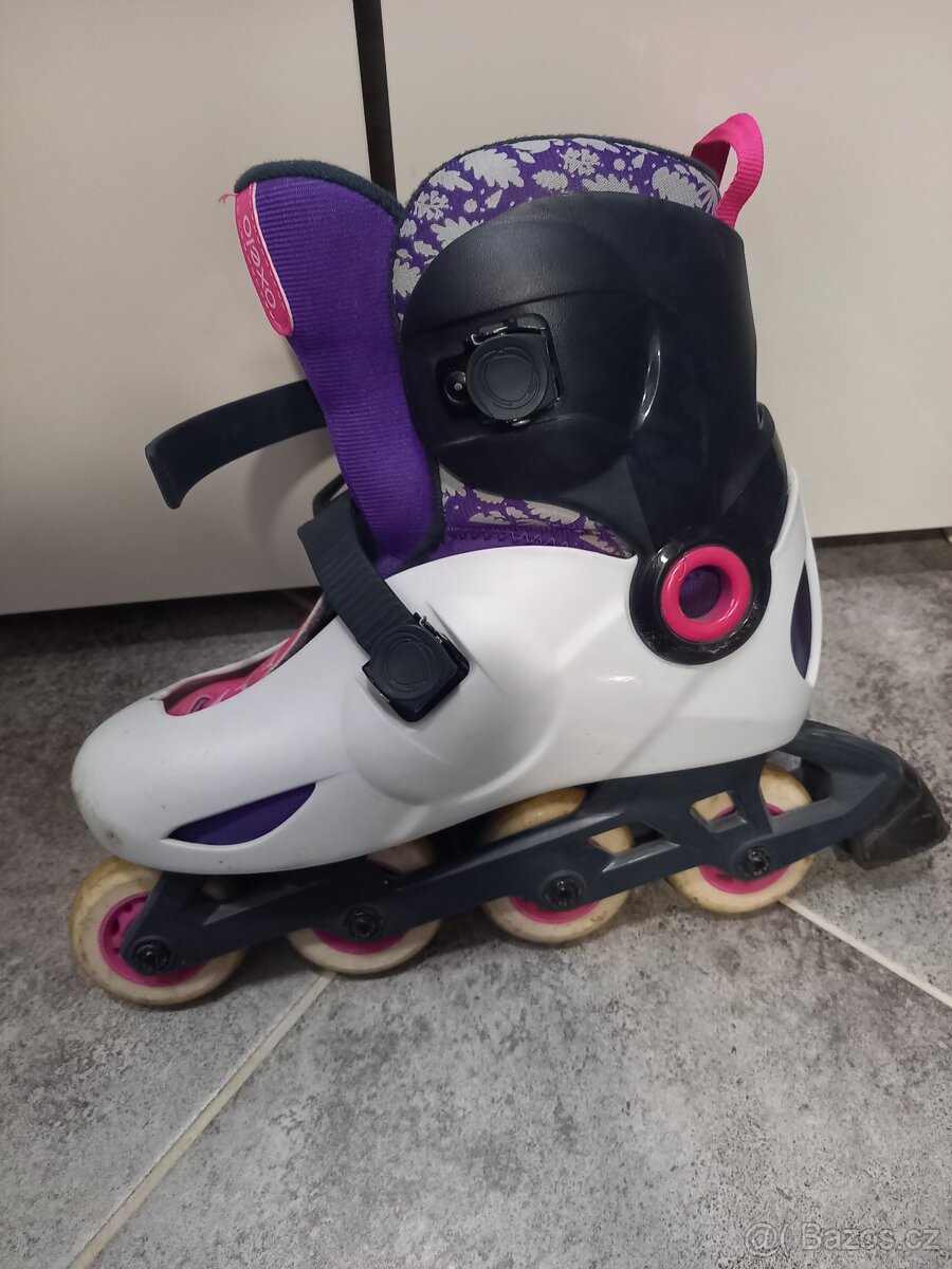 Kolečkové brusle 34-36 +chranice - 3