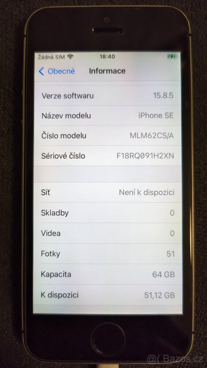 iPhone SE 2016 64GB Space Gray - 3