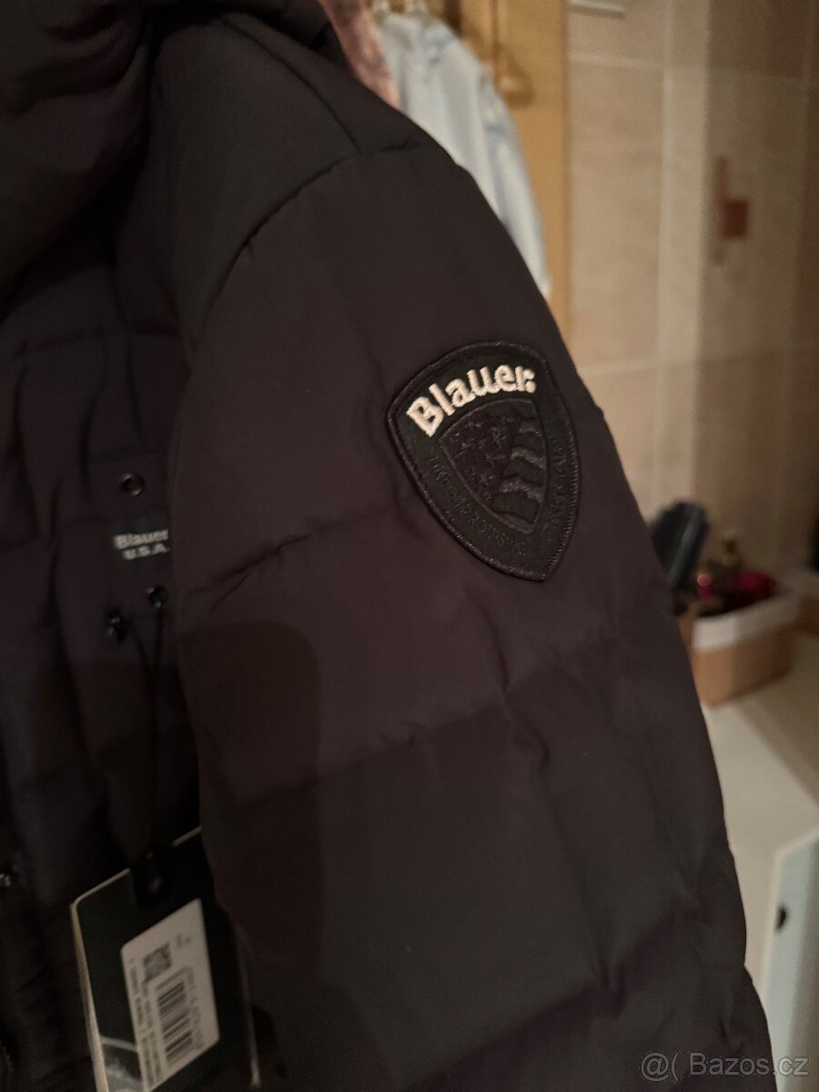 Kabat Blauer černý m nový long - 3