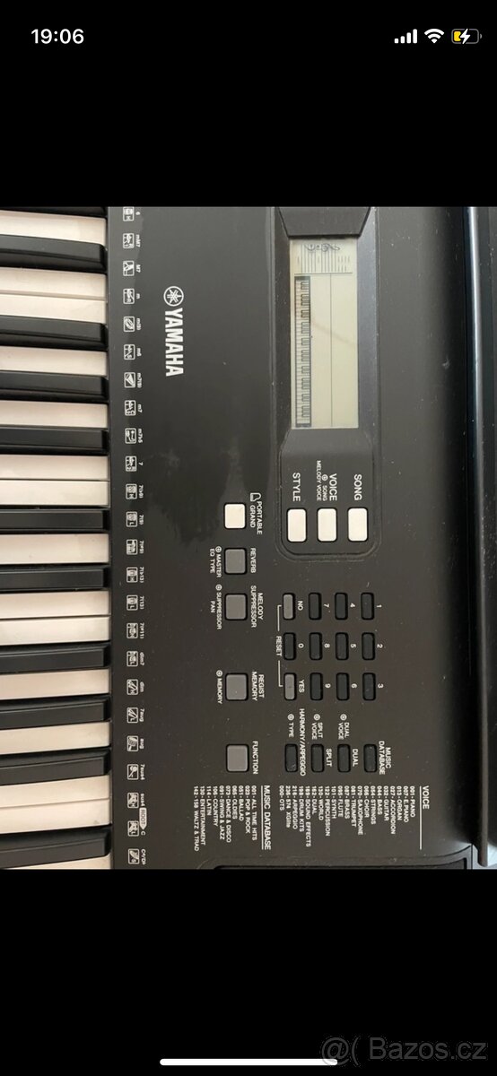 Yamaha PSR E363 + pedál - 3