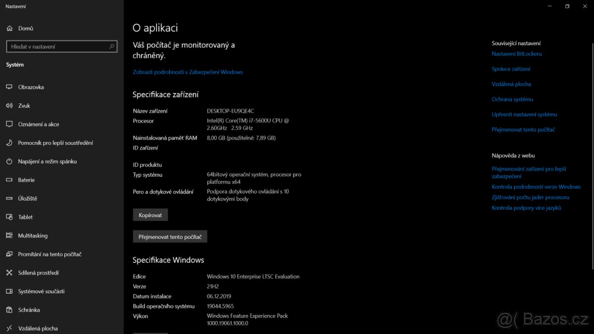 Dell XPS 13" 9343 - i7-5600U - dotykový 4K displej - 3