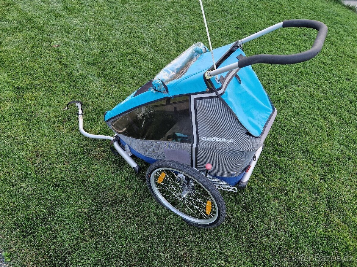 Croozer kid for 1, cyklovozík s odpružením - 3