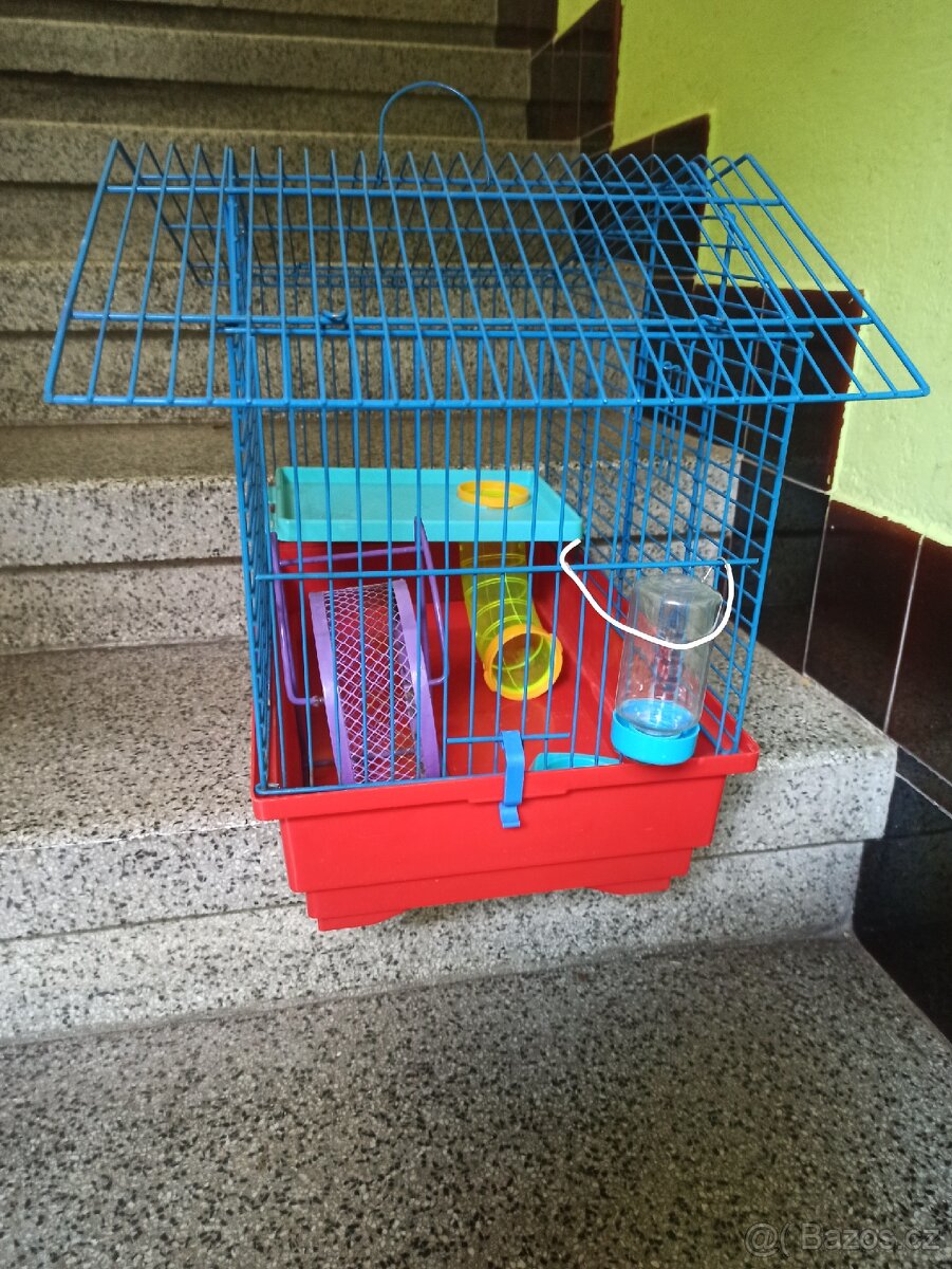 Prodám klec pro drobné hlodavce. - 3