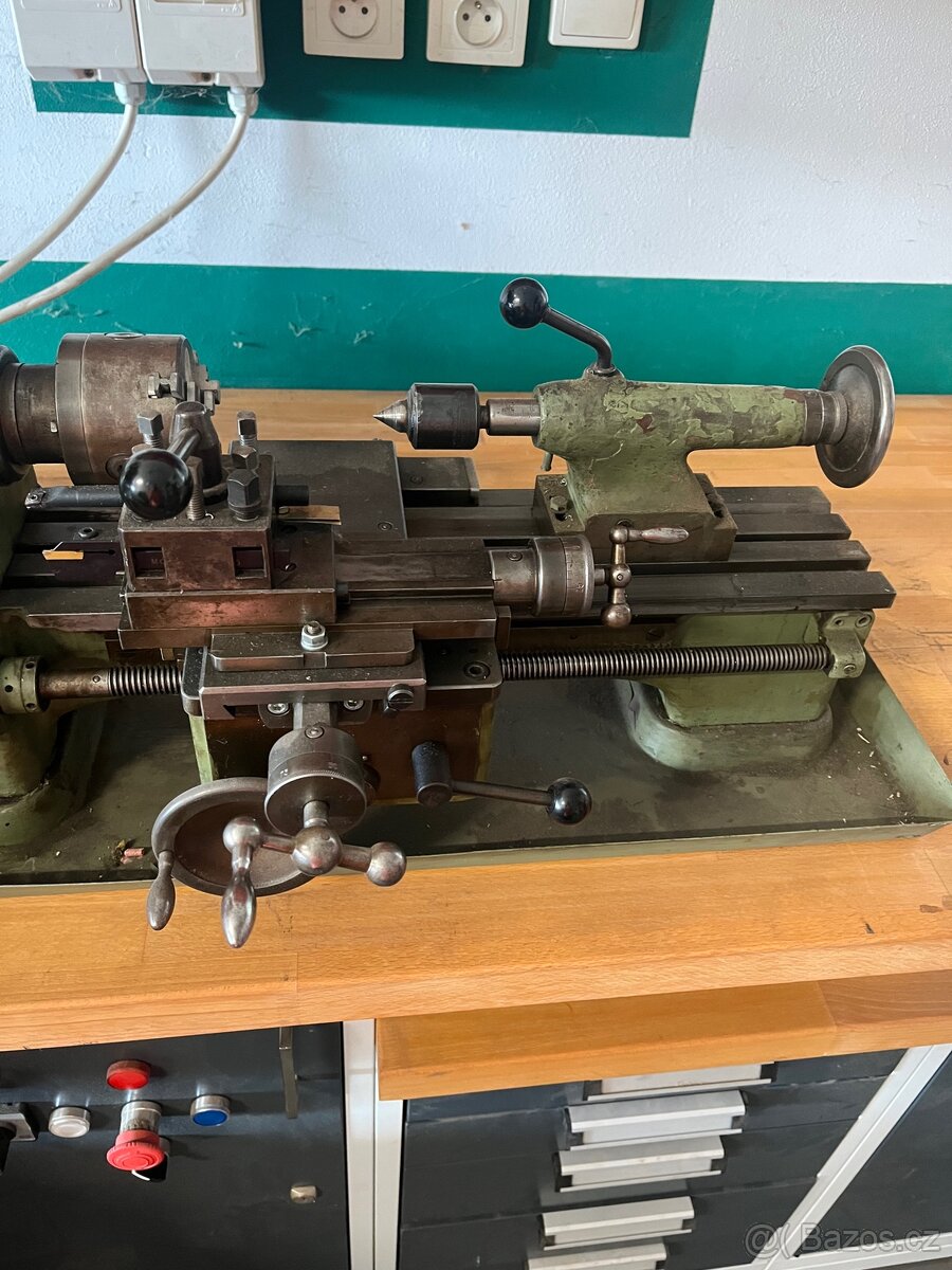 Soustruh tos Čelákovice typ mn-80 1961 - 3