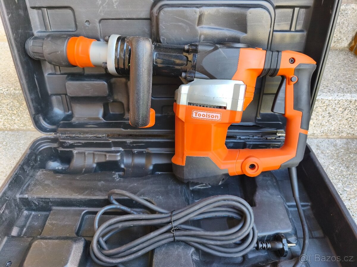 Prodám VELKÉ bourací kladivo Toolson PRO-HM 27 MAX -32 J... - 3