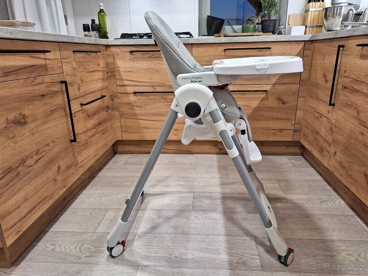 Peg Pérego Prima Pappa Follow Me + hrazda Ice - 3