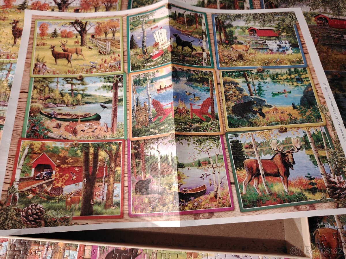 Prodám jednou složené kompletní puzzle - 3