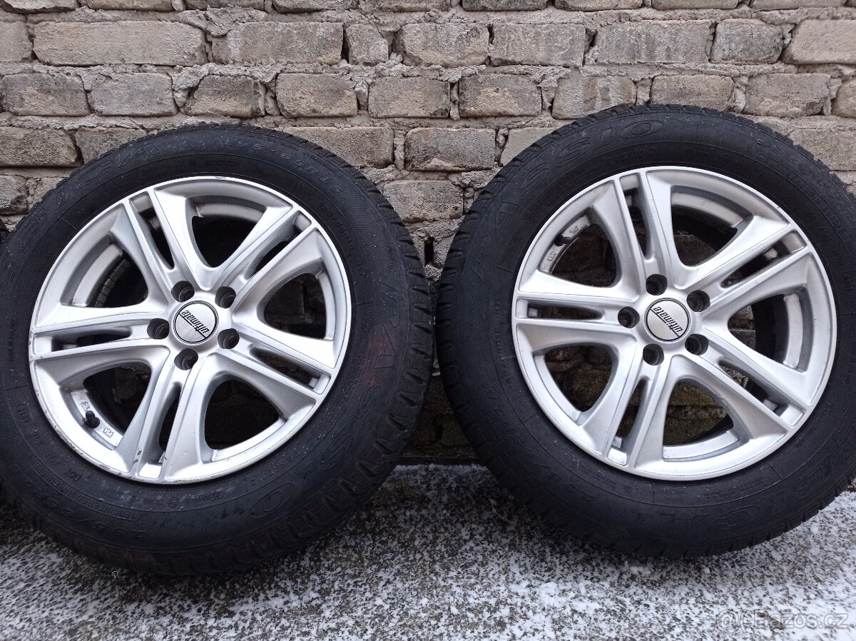 Sada alu kol + pneu Škoda Octavia I - 3