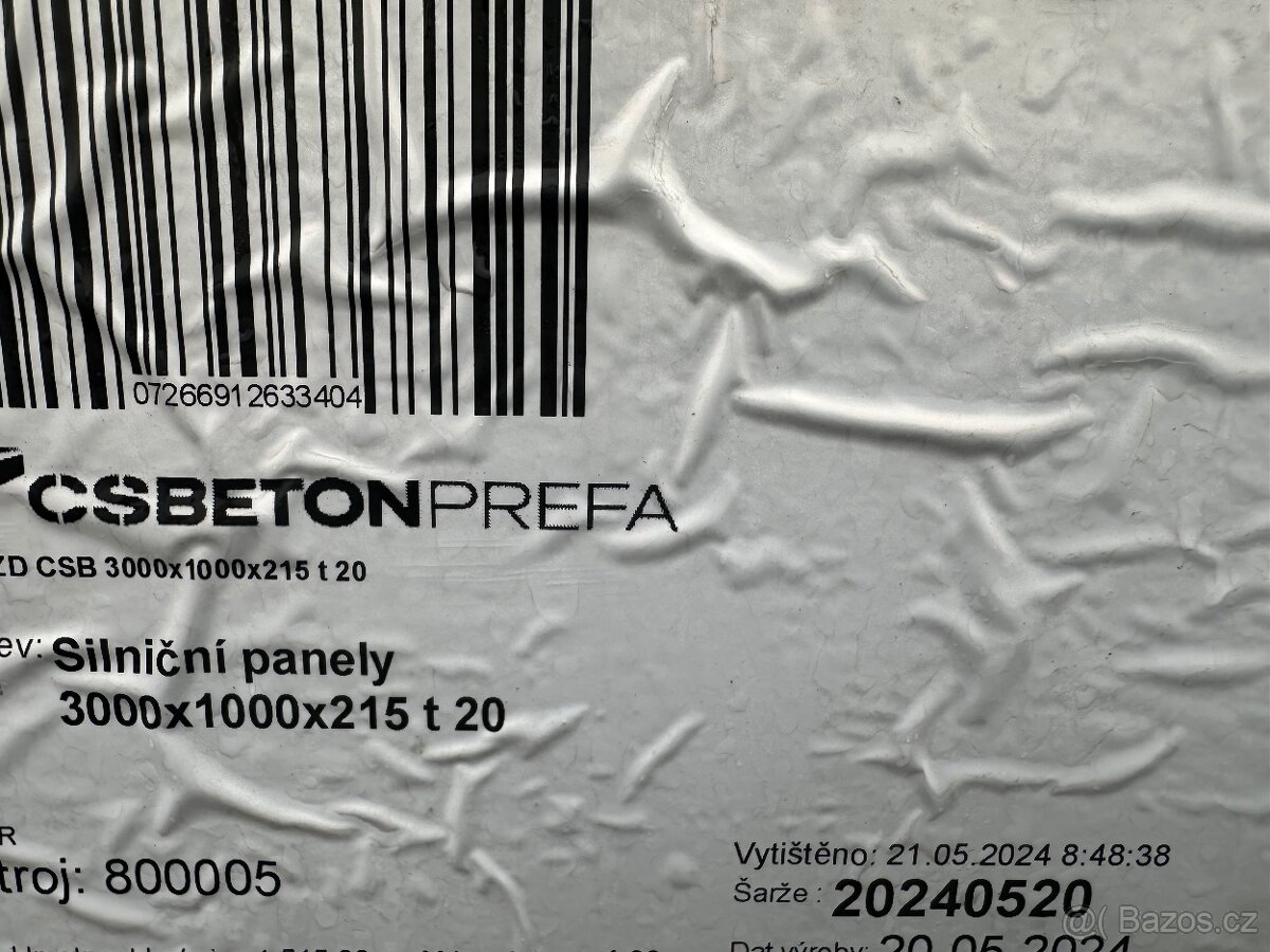 Prodám silniční panely - 3