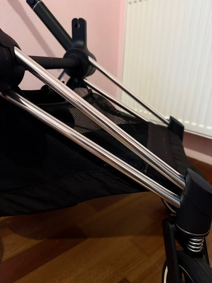 Podvozek cybex Priam Chrome Black 4.0 outlet - výstavní kus - 3